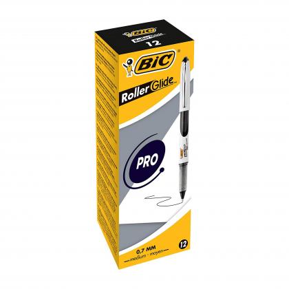 bic-537r-black-05mm-needlepoint-tip-liquid-ink-roller-pen-assorted-colours-parent-07mm-box-of-12--bicpro07black